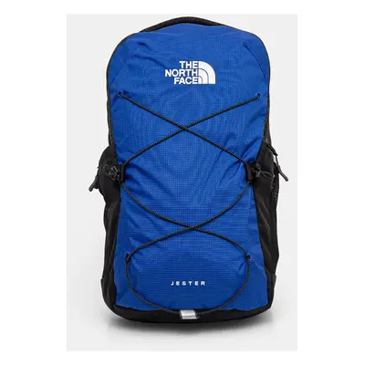 Batoh The North Face Jester 28L modrá barva, velký, vzorovaný, NF0A3VXF0IT1