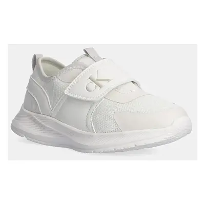 Dětské sneakers boty Calvin Klein Jeans bílá barva, V1A9-80992