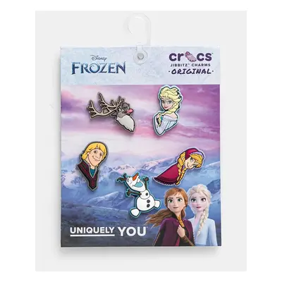 Připínačky pro dětské boty Crocs Frozen Character 5-pack 10013626