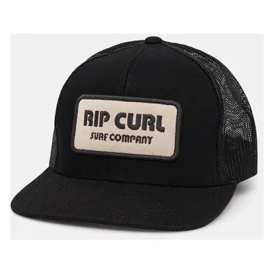 Kšiltovka Rip Curl černá barva, hladká, 1EZMHE