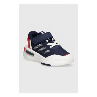 Dětské sneakers boty adidas MARVEL CAP Racer EL K tmavomodrá barva