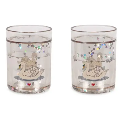 Sada hrnků Konges Sløjd 2 PACK GLITTER CUPS 2-pack KS101357