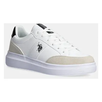 Sneakers boty U.S. Polo Assn. CODY bílá barva, CODY003M/DYS2