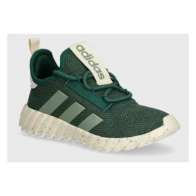 Dětské sneakers boty adidas KAPTIR 3S zelená barva, IH7623