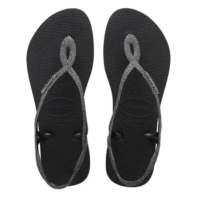 Sandály Havaianas LUNA PREMIUM II dámské, černá barva, 4146130.4057