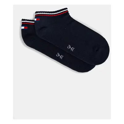 Ponožky Tommy Hilfiger 2-pack tmavomodrá barva