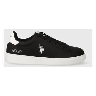 Sneakers boty U.S. Polo Assn. MARLYN černá barva, MARLYN001W 4Y1