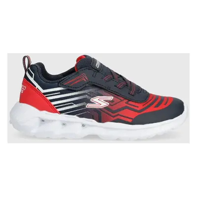 Dětské sneakers boty Skechers MAGNA-LIGHTS MAVER tmavomodrá barva