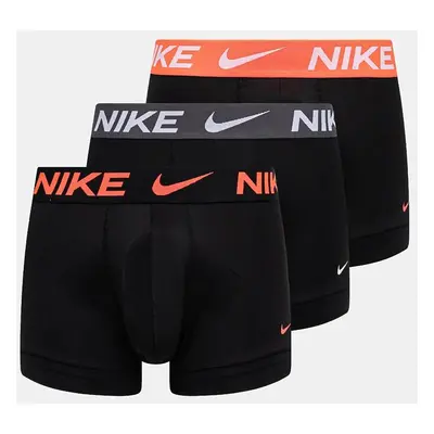 Boxerky Nike 3-pack pánské, černá barva, 0000KE1156