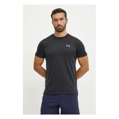 Běžecké tričko Under Armour Launch černá barva, 1382582