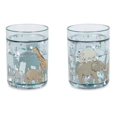 Sada hrnků Konges Sløjd 2 PACK GLITTER CUPS 2-pack KS101357