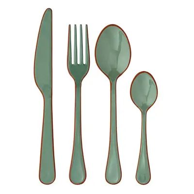 Sada příborů Madam Stoltz Enamel Cutlery 4-pack