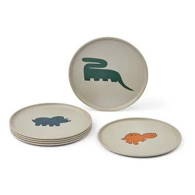 Sada talířů Liewood Remco Plate 6-pack LW19572