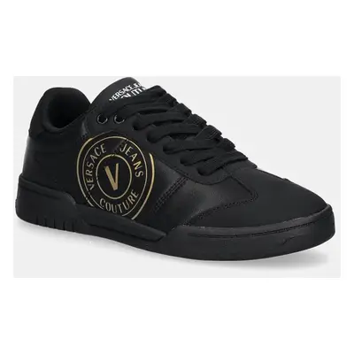 Sneakers boty Versace Jeans Couture Brooklyn černá barva, 77YA3SD1 ZP347 G89