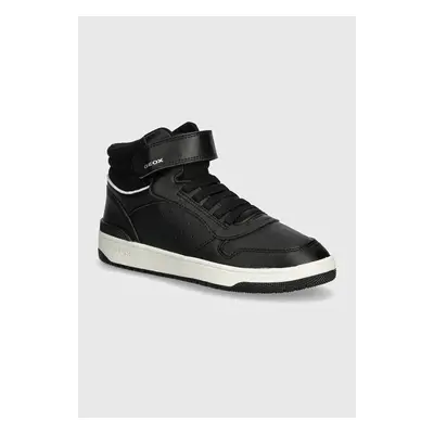 Dětské sneakers boty Geox WASHIBA černá barva, J46LQB.5415