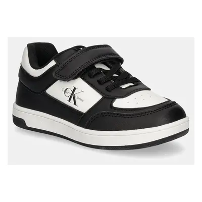 Dětské sneakers boty Calvin Klein Jeans černá barva, V1X9-81047