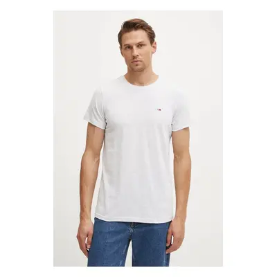 Bavlněné tričko Tommy Jeans 2-pack s aplikací