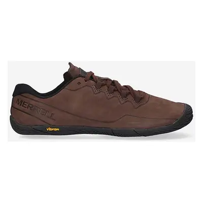 Semišové polobotky Merrell Vapor Glove 3 Luna Ltr J003227 pánské, hnědá barva