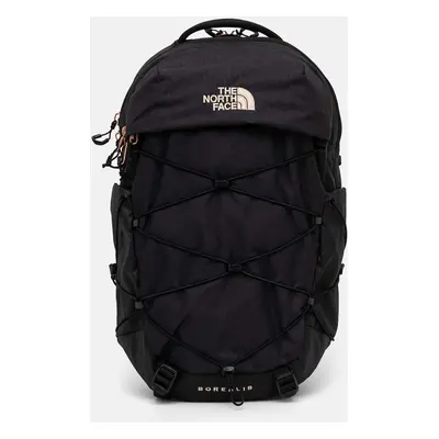 Batoh The North Face Borealis 27L dámský, černá barva, velký, hladký, NF0A52SIASO1