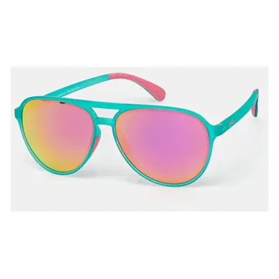 Sluneční brýle Goodr Mach Gs Kitty Hawkers Ray Blockers zelená barva, GO-865655