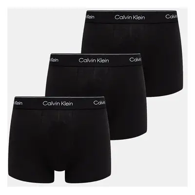 Boxerky Calvin Klein Underwear 3-pack pánské, černá barva, 000NB3963A