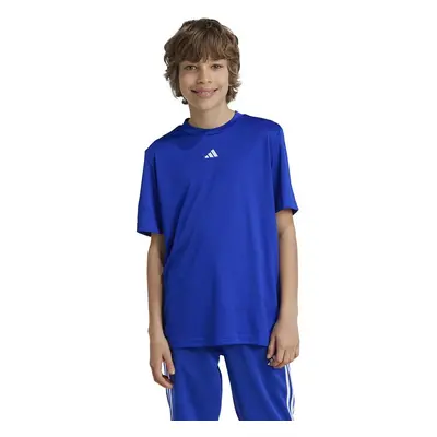 Dětské tričko adidas J TR-ES T tmavomodrá barva, IW0850