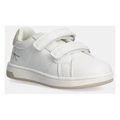 Dětské sneakers boty Calvin Klein Jeans bílá barva, V1A9-80972