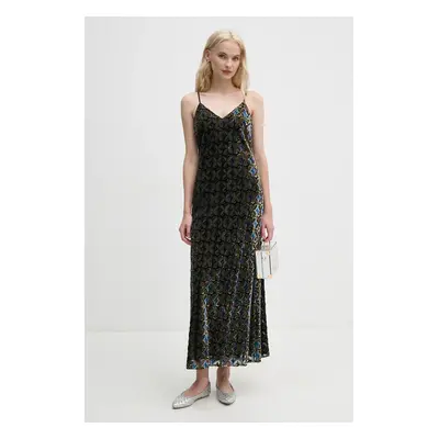 Šaty DIANE VON FURSTENBERG zelená barva, maxi, DVFDS3S006