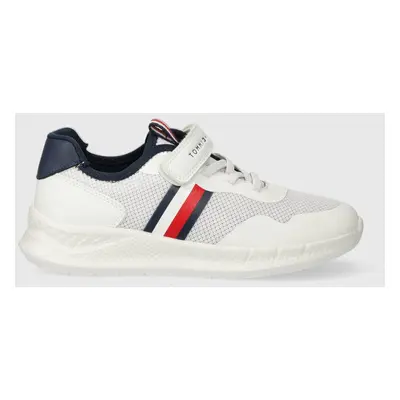 Dětské sneakers boty Tommy Hilfiger bílá barva