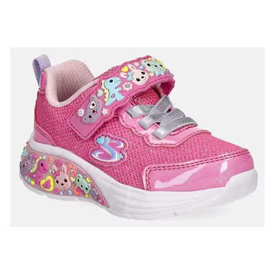 Dětské sneakers boty Skechers MY DREAMERS růžová barva