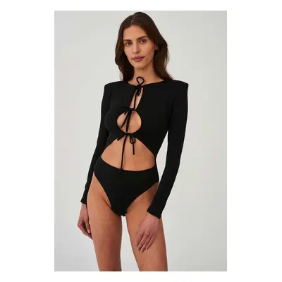 Body Undress Code Con te Bodysuit dámské, černá barva, 535