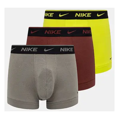 Boxerky Nike 3-pack pánské, černá barva, 0000KE1008