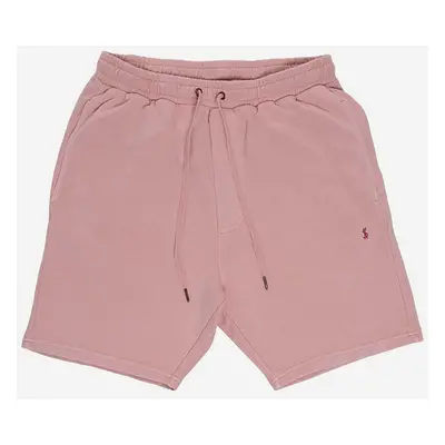 Bavlněné šortky KSUBI 4x4 Trak Short Quartz růžová barva, MSP23WA013-PINK