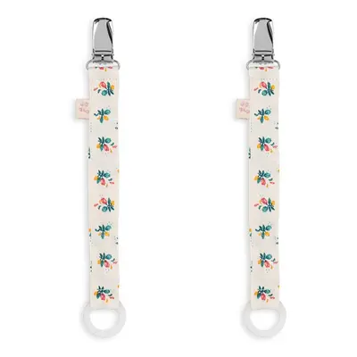 Klip / přívěšek na dudlík Konges Sløjd 2 PACK PACIFIER STRAP 2-pack KS101362