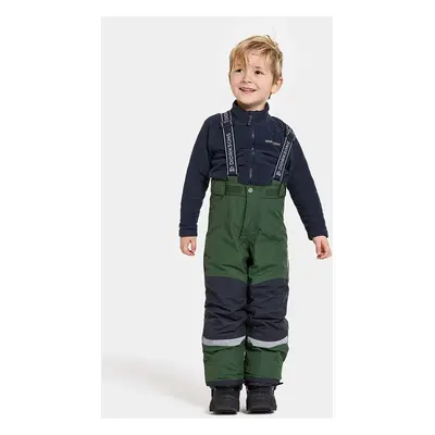 Dětské lyžařské kalhoty Didriksons IDRE KIDS PANTS zelená barva