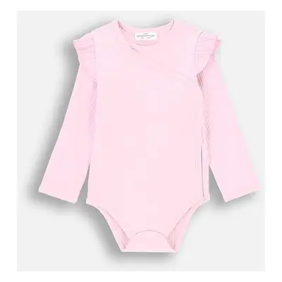 Kojenecké body Coccodrillo PASTELOVE GIRL NEWBORN