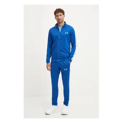 Sportovní tepláková souprava Under Armour Knit Track Suit modrá barva, 1357139