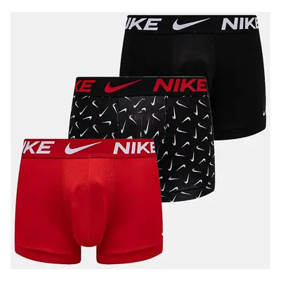 Boxerky Nike 3-pack pánské, černá barva, 000PKE1156