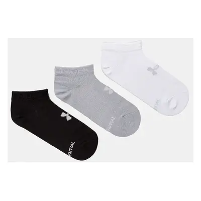 Ponožky Under Armour Essential 6-pack černá barva, 1386239