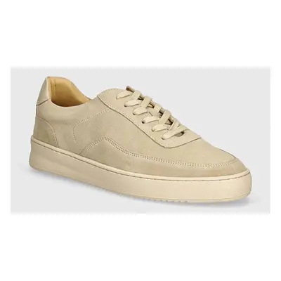 Semišové sneakers boty Filling Pieces Mondo Suede béžová barva, 46722791990