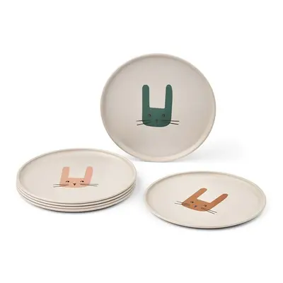 Sada talířů Liewood Remco Plate 6-pack LW19572