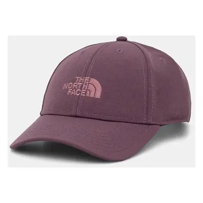 Kšiltovka The North Face Recycled 66 Classic Hat růžová barva, s aplikací, NF0A4VSV1NI1