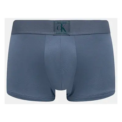 Boxerky Calvin Klein Underwear pánské, modrá barva, 000NB4079A