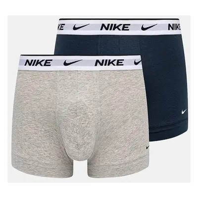 Boxerky Nike 2-pack pánské, bílá barva, 0000KE1085