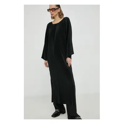 Šaty By Malene Birger Viella černá barva, maxi, oversize