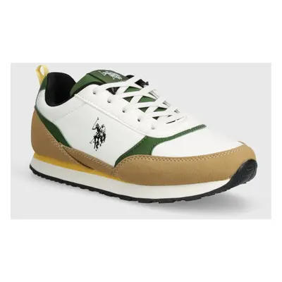 Dětské sneakers boty U.S. Polo Assn. NOBIK013A zelená barva