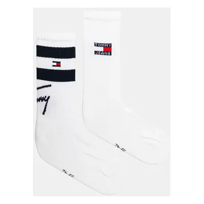 Ponožky Tommy Jeans 2-pack bílá barva, 701230657