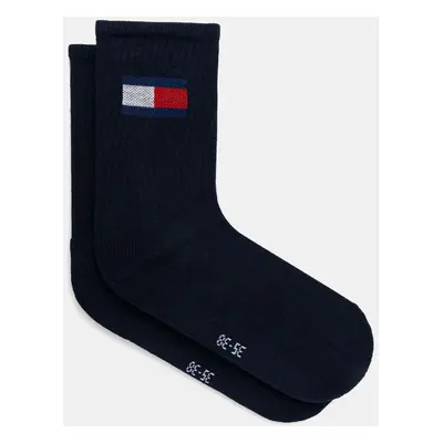 Ponožky Tommy Hilfiger 2-pack tmavomodrá barva, 701229940