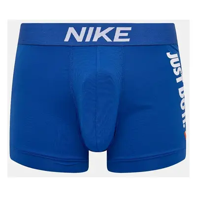 Boxerky Nike pánské, modrá barva, 0000KE1160