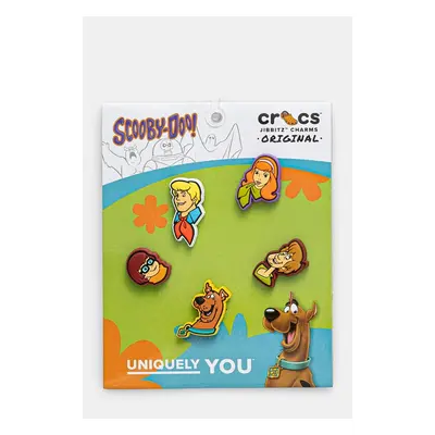 Připínačky pro dětské boty Crocs Scooby Doo 5-pack 10013601